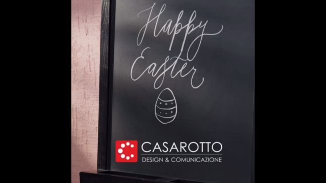 Distanti ma uniti, Buona Pasqua da Casarotto Design