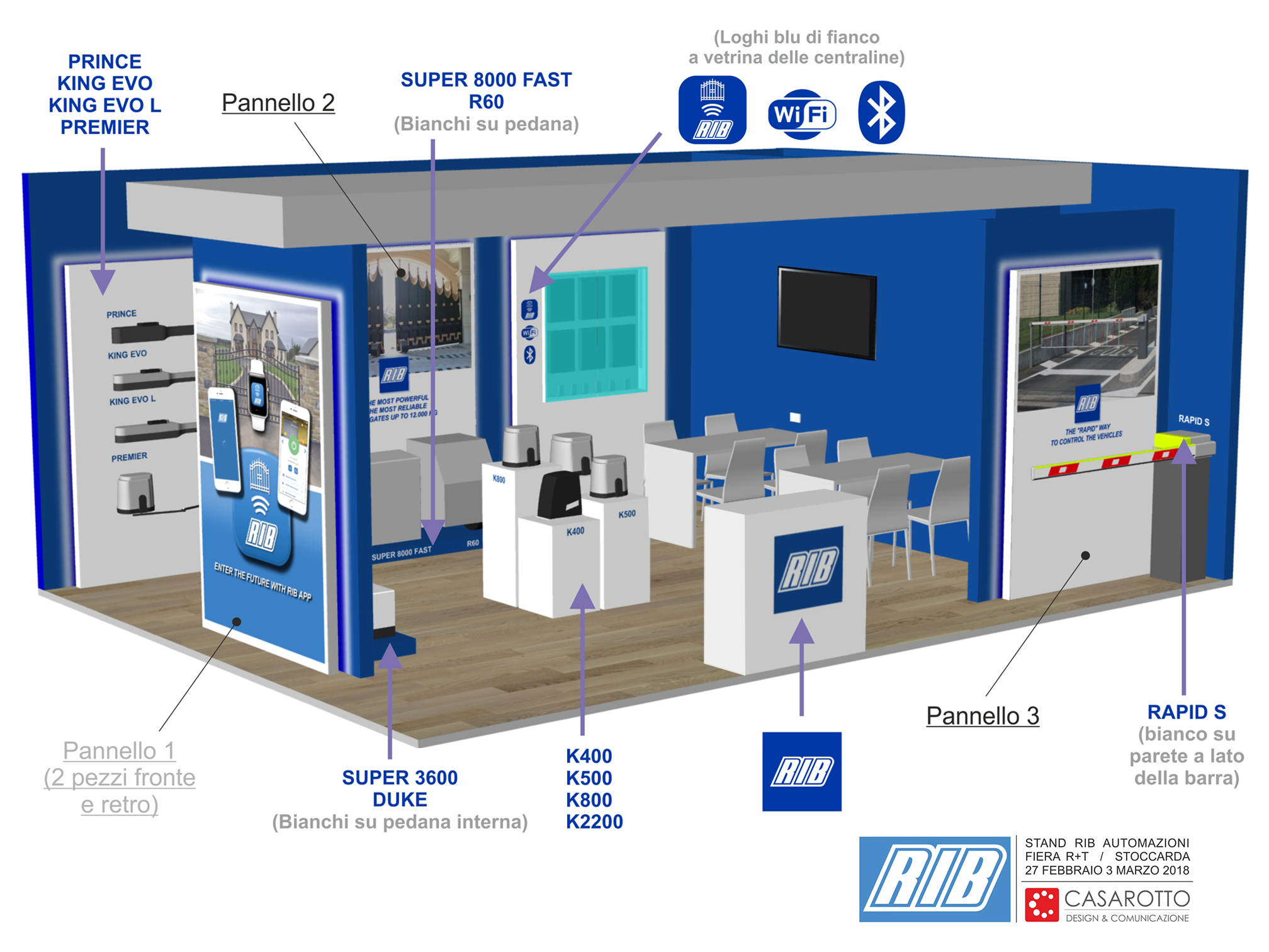 casarotto design architettura comunicazione stand fiera franconforte rib padiglione fieristico esposizione azienda corporate identity castiglione mantova brescia lago di garda