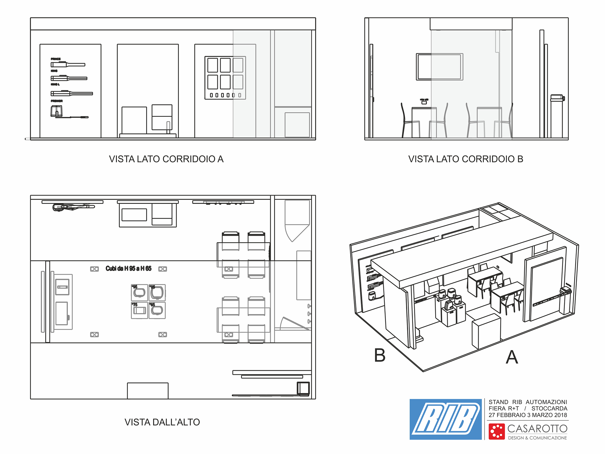 casarotto design architettura comunicazione stand fiera franconforte rib padiglione fieristico esposizione progetto azienda corporate identity castiglione delle stiviere mantova brescia